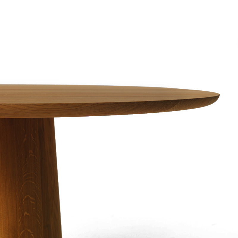 681045 - Mill Dining Noten - Ø 130x3cm rond