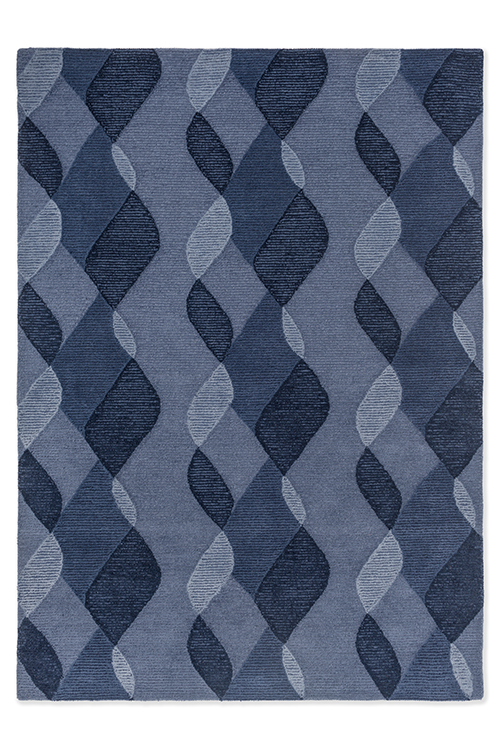 1298208160 - B&C Decor - Riff Water Blue 160x230