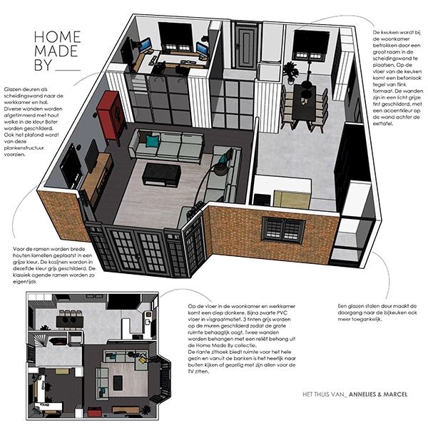 annelies en marcel 3D design