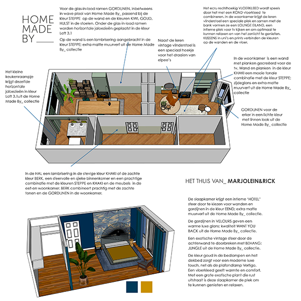 2D design Marjolein en Rick