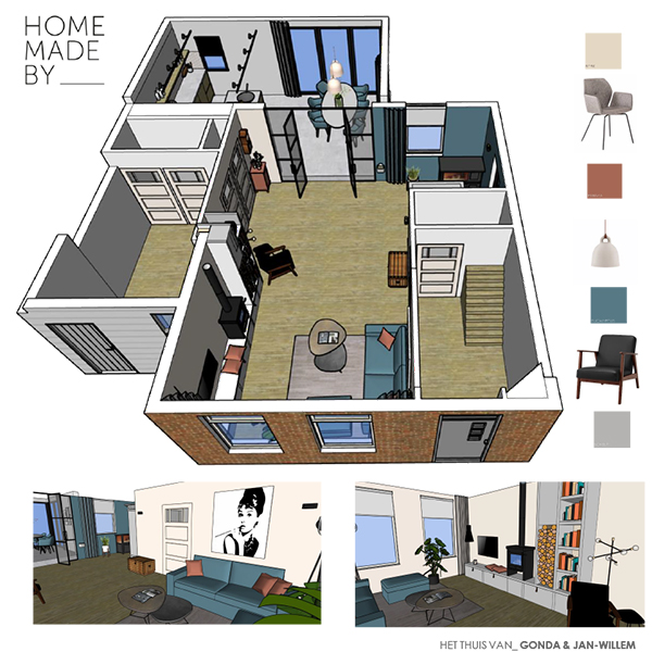 3D design Gonda en Jan-Willem