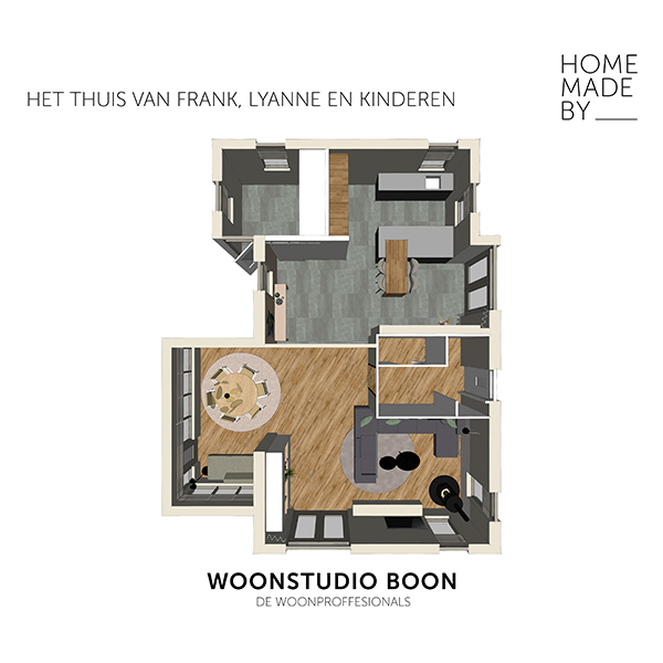 3D plattegrond