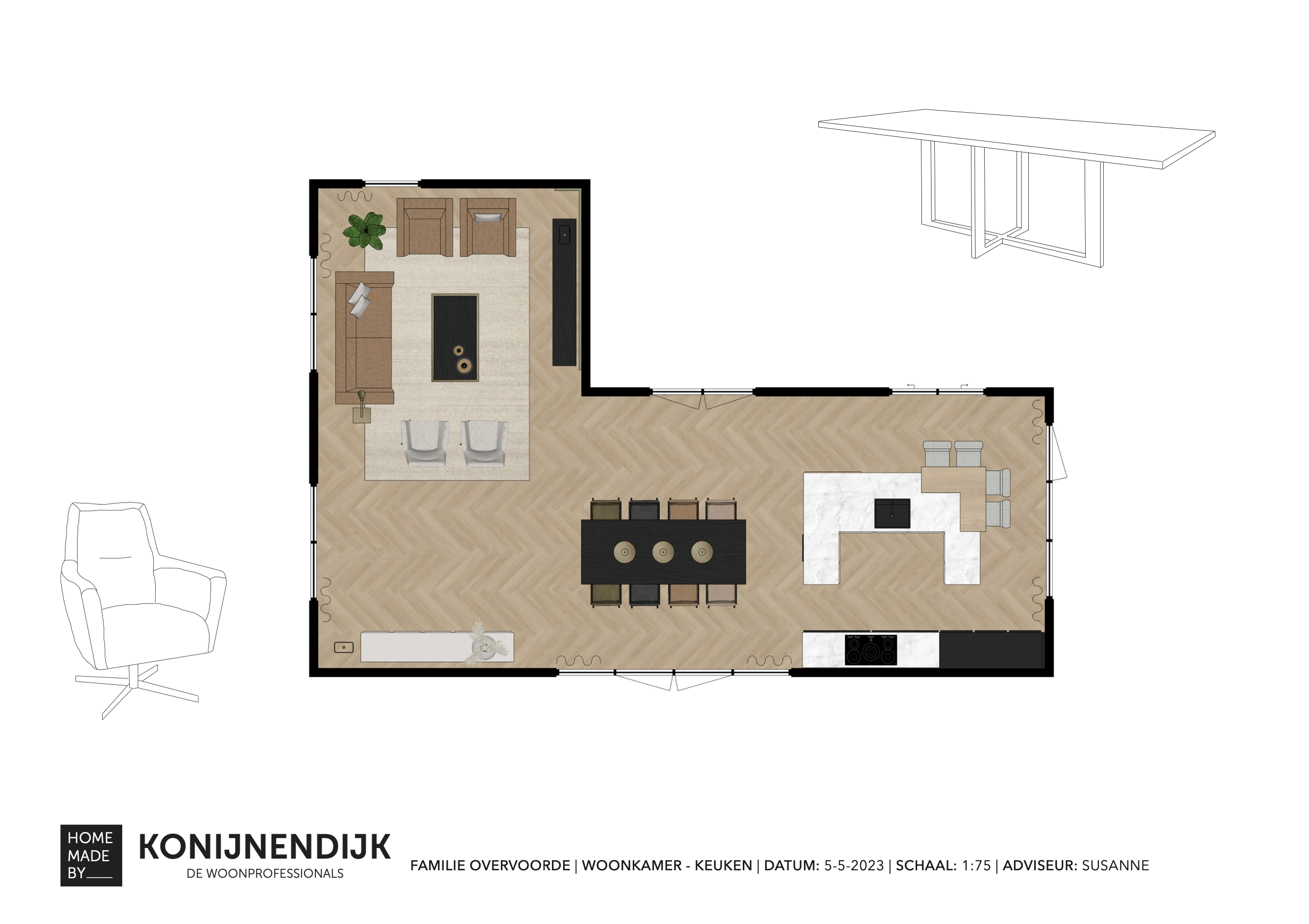 Plattegrond Overvoorde