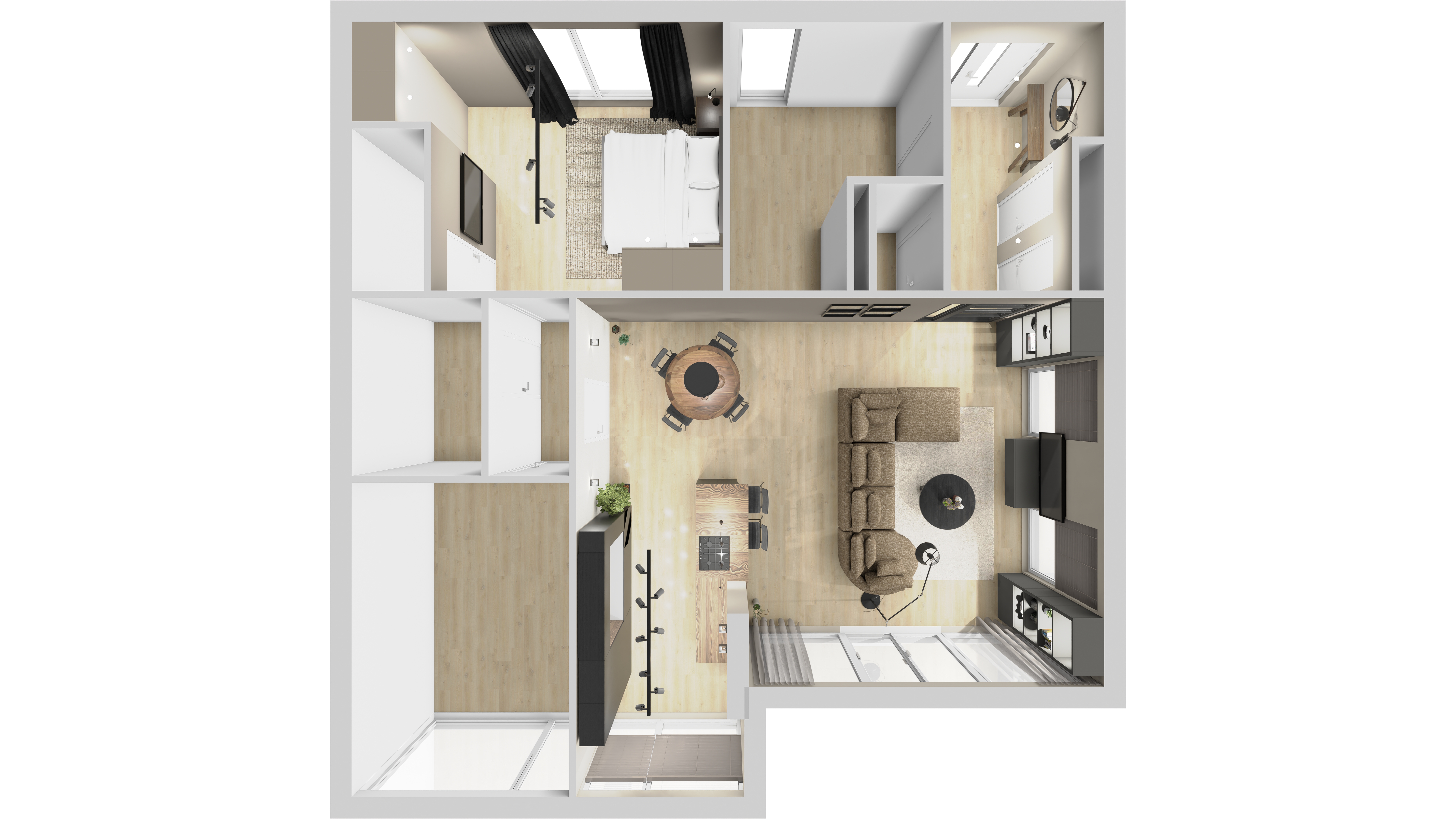 3D plattegrond